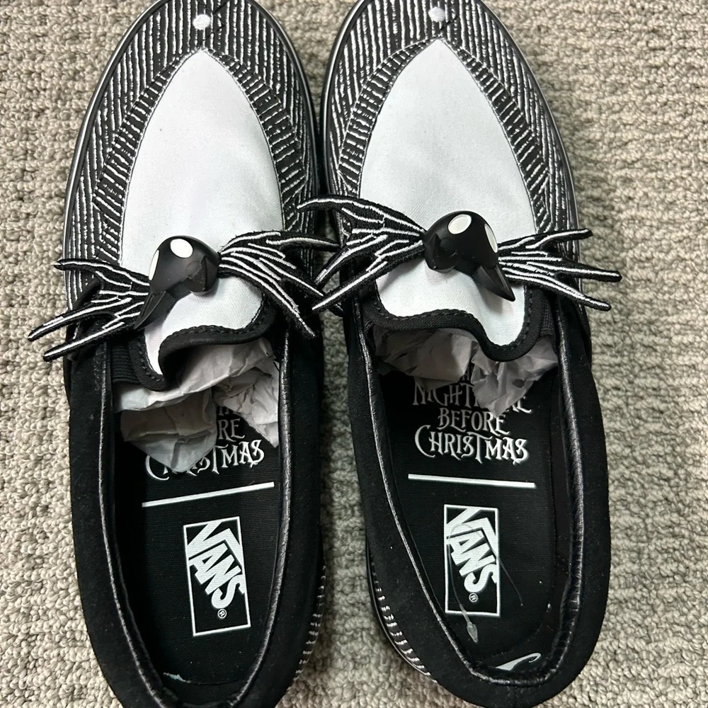 Vans Nightmare Before Christmas Slip-Ons, Men's 9 - Picture 2 of 3